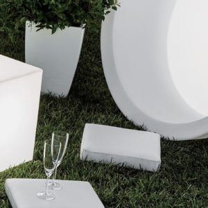 Vaso cubo illuminato
