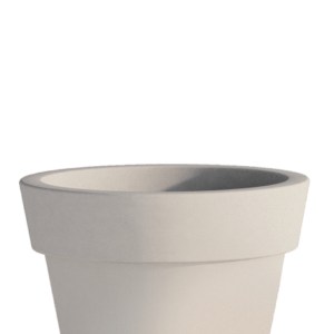 VASO ICONA TONDO IN POLIETILENE SATINATO ALTEZZA 44 CM MODELLO SV1297