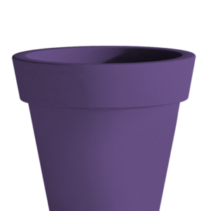 VASO ICONA TONDO IN POLIETILENE SATINATO ALTEZZA 70 CM MODELLO SV2447