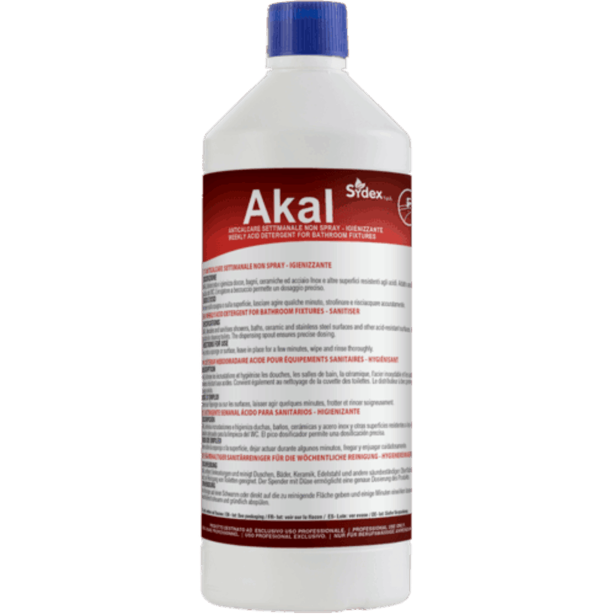 Anticalcare forte per ceramiche e acciaio - Linea Pro AKL12 Confezione da 12